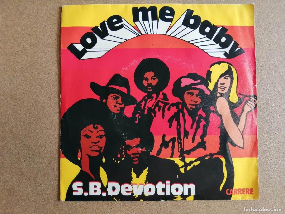 Discos de vinilo: DISCO SINGLE. S B DEVOTION (LOVE ME BABY) - Foto 1