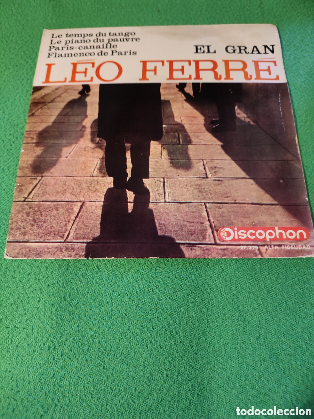 Discos de vinilo: Leo Ferre - Le Temps du tango+ 3 - Foto 1