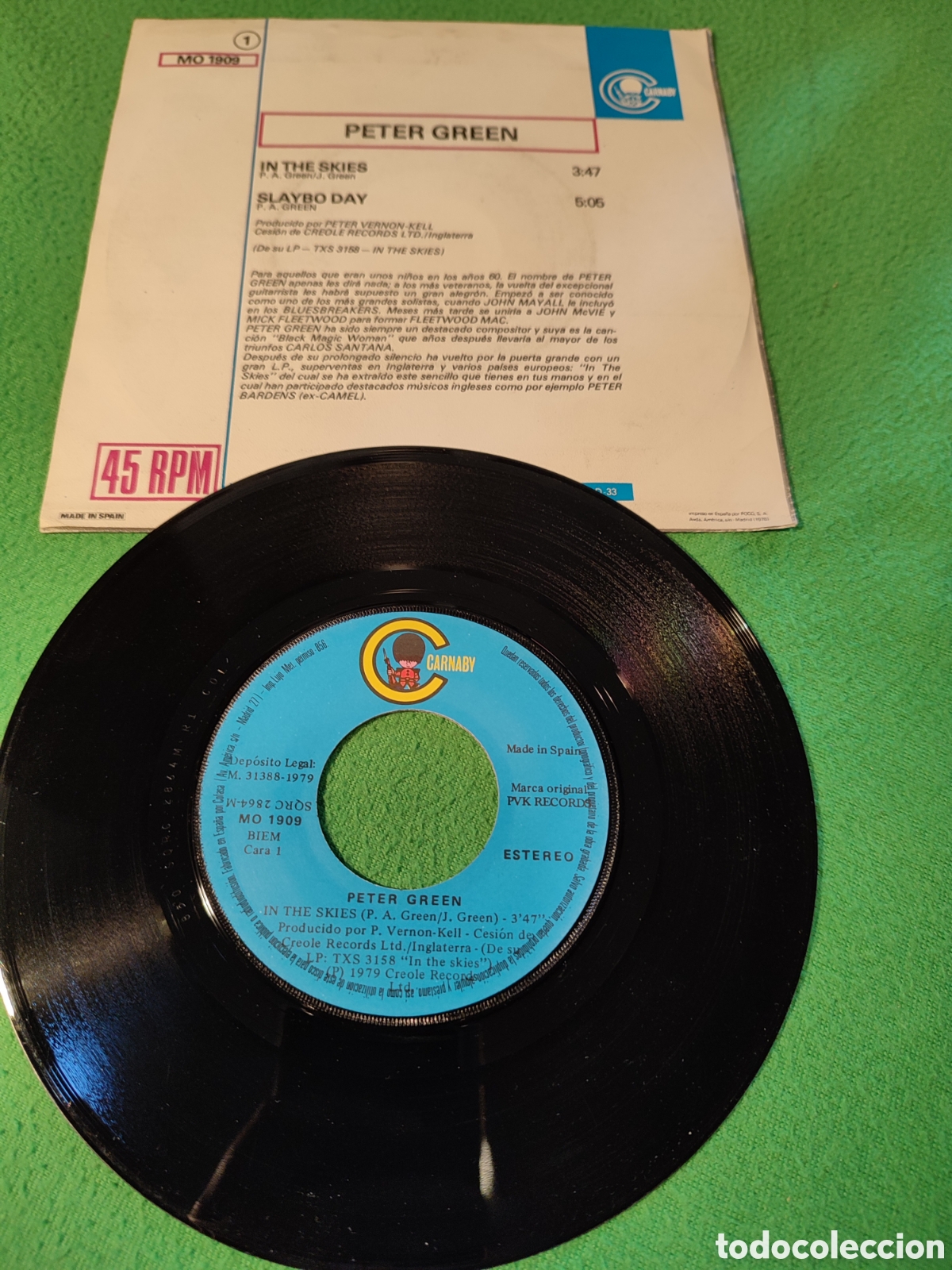 Discos de vinilo: Peter Green - In The skies - Foto 2