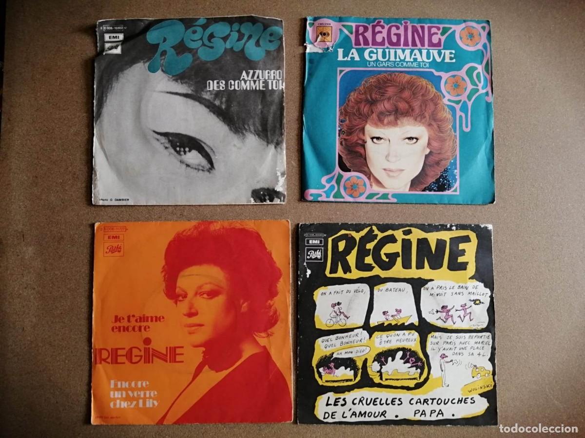 Discos de vinilo: DISCO SINGLE. REGINE (CUATRO DISCOS) - Foto 1