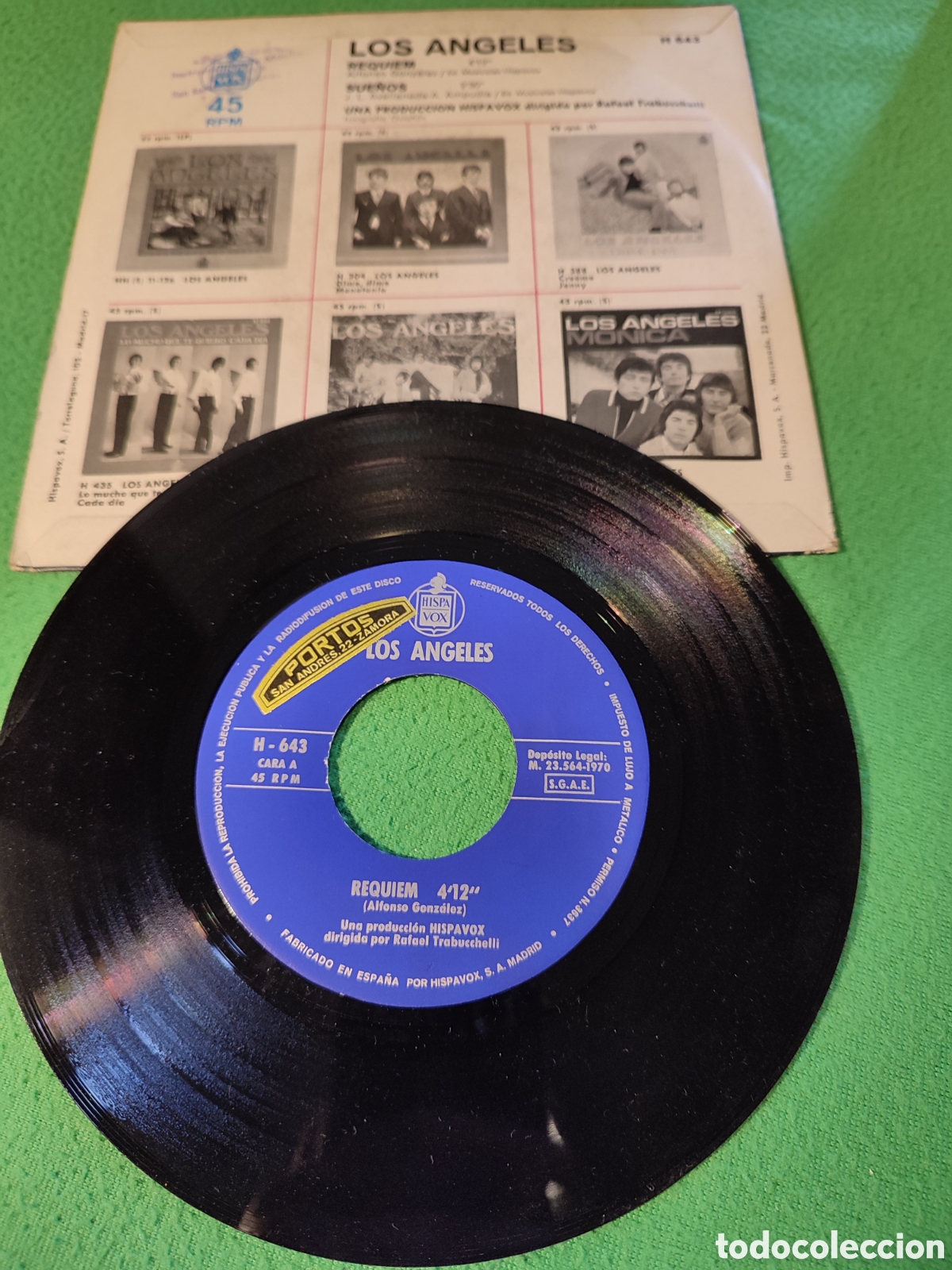 Discos de vinilo: Los &Aacute;ngeles - R&eacute;quiem - Foto 2