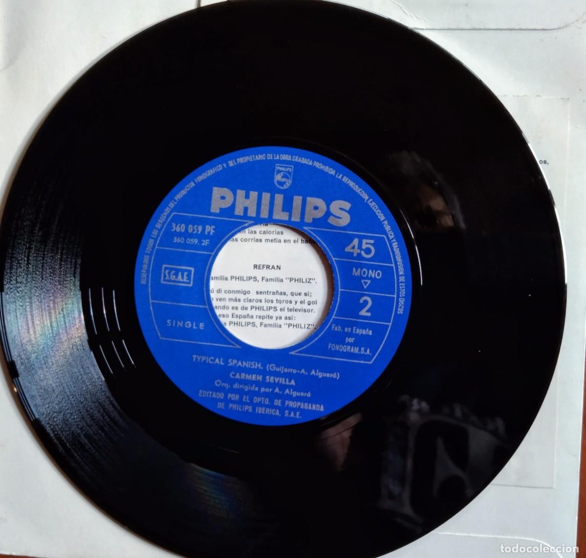 Discos de vinilo: CARMEN SEVILLA SINGLE - Foto 4