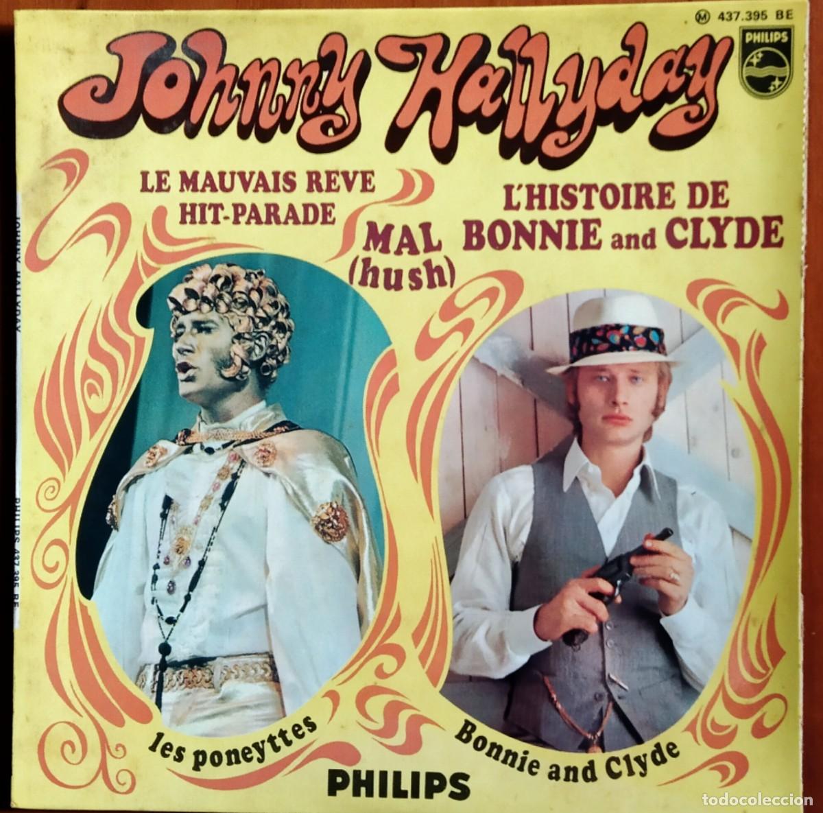 Discos de vinilo: JOHNNY HALLYDAY E.P. 1968 - Foto 1