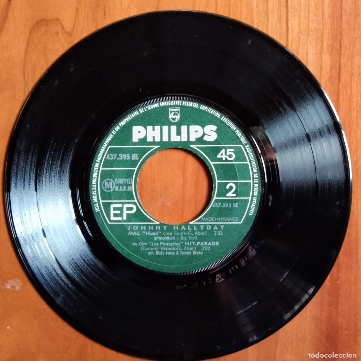 Discos de vinilo: JOHNNY HALLYDAY E.P. 1968 - Foto 3