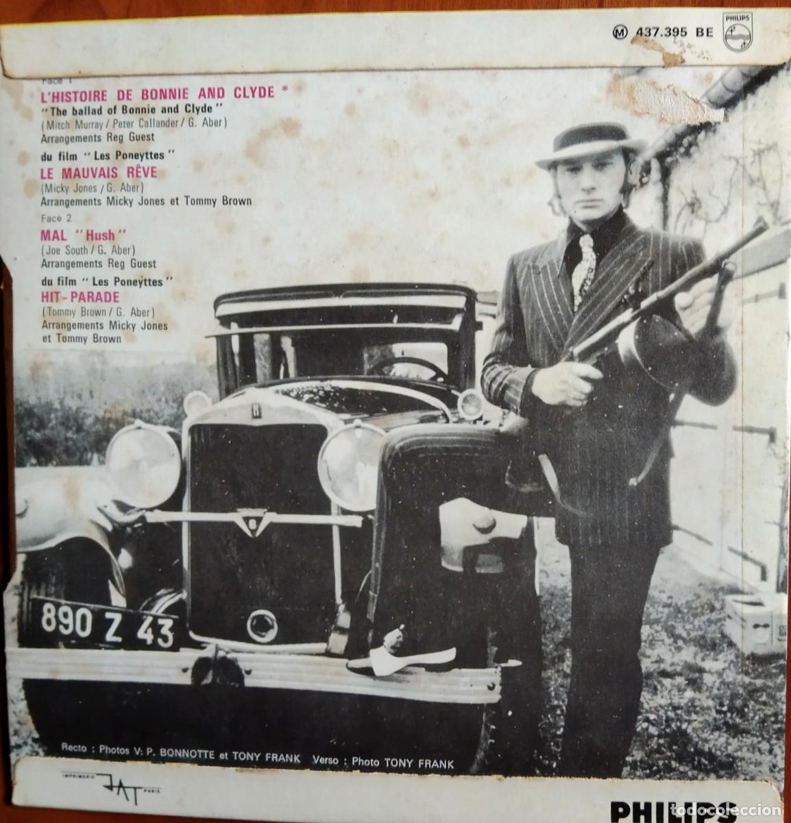 Discos de vinilo: JOHNNY HALLYDAY E.P. 1968 - Foto 4