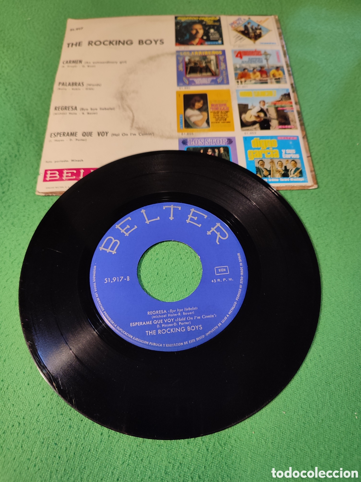 Discos de vinilo: The Rocking Boys - Carmen+ 3 - Foto 2