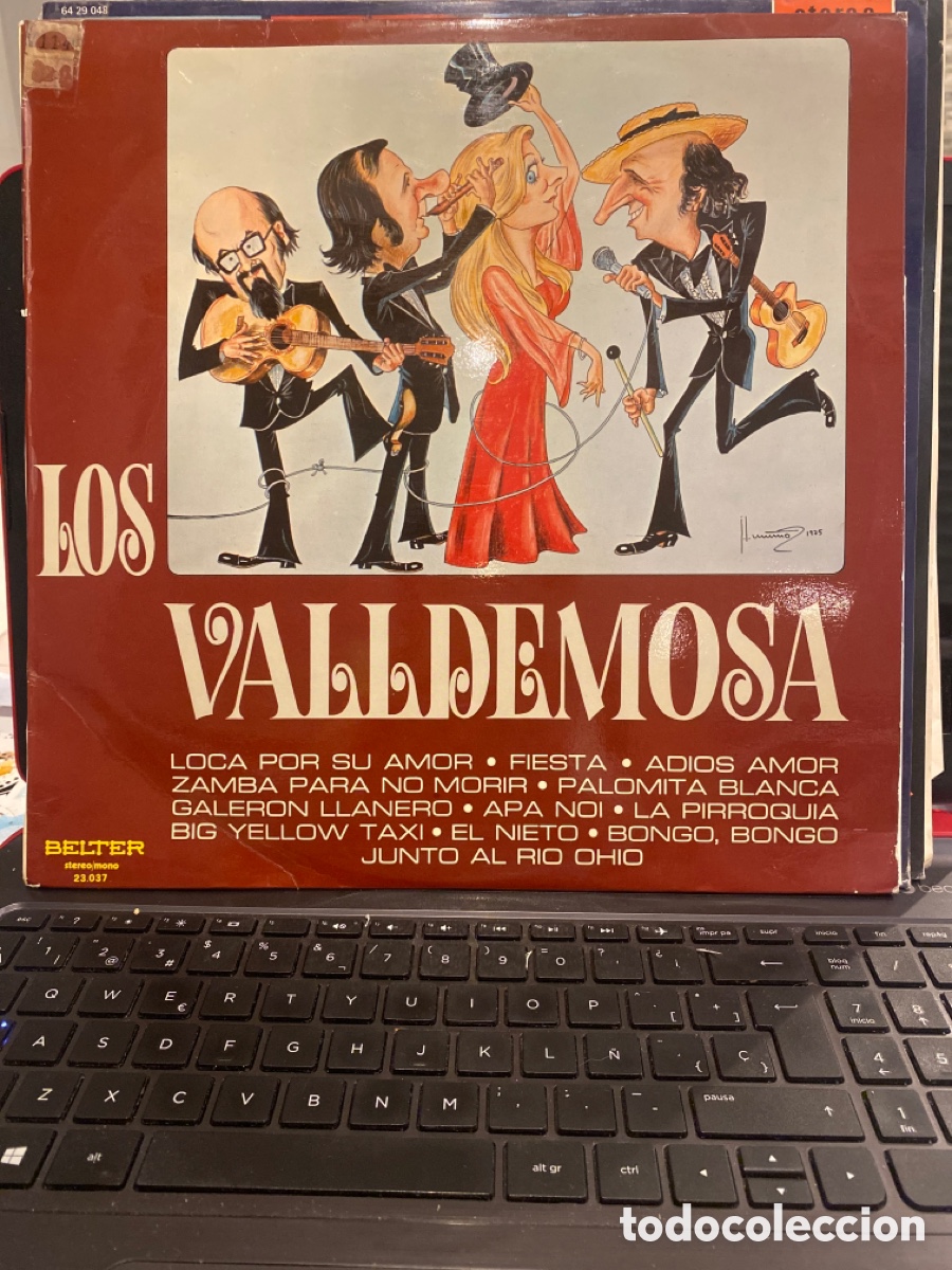 Discos de vinilo: LOS VALLDEMOSA - LOS VALLDEMOSA LP SPAIN - Foto 1