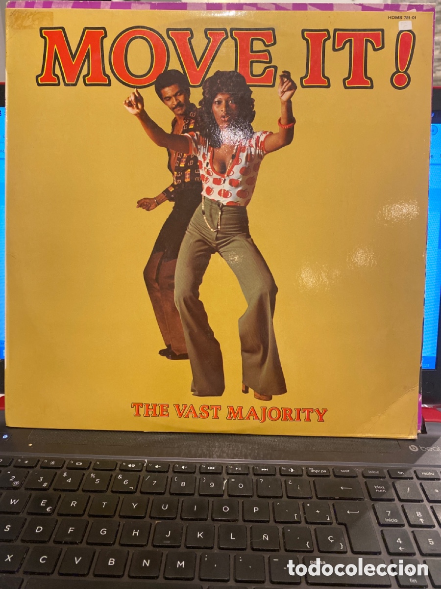 Discos de vinilo: THE VAST MAJORITY - MOVE IT LP SPAIN 1976 - Foto 1