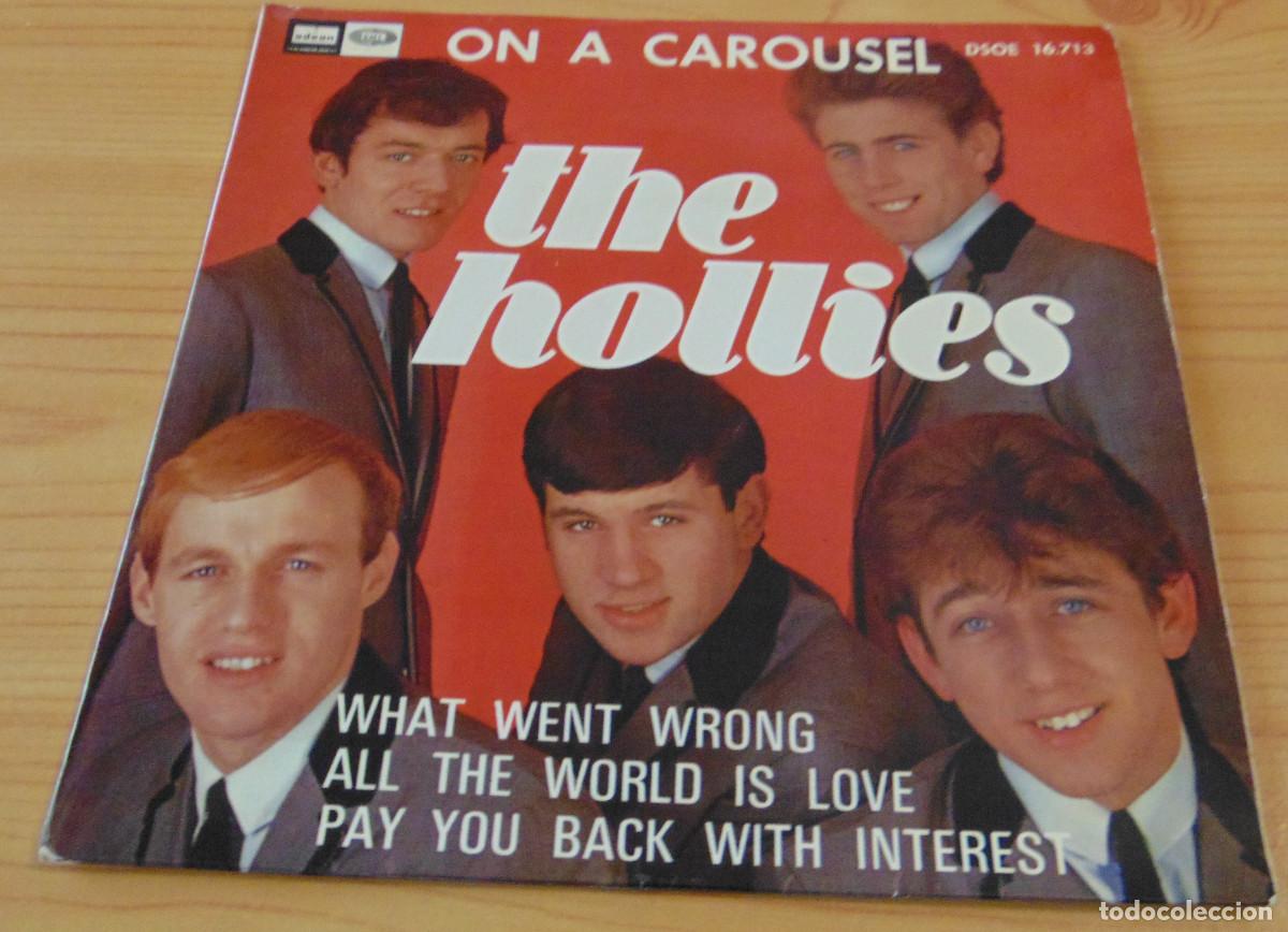 Discos de vinilo: The Hollies &lrm;&ndash; On A Carousel + 3- EP 1967 ODEON - Foto 1