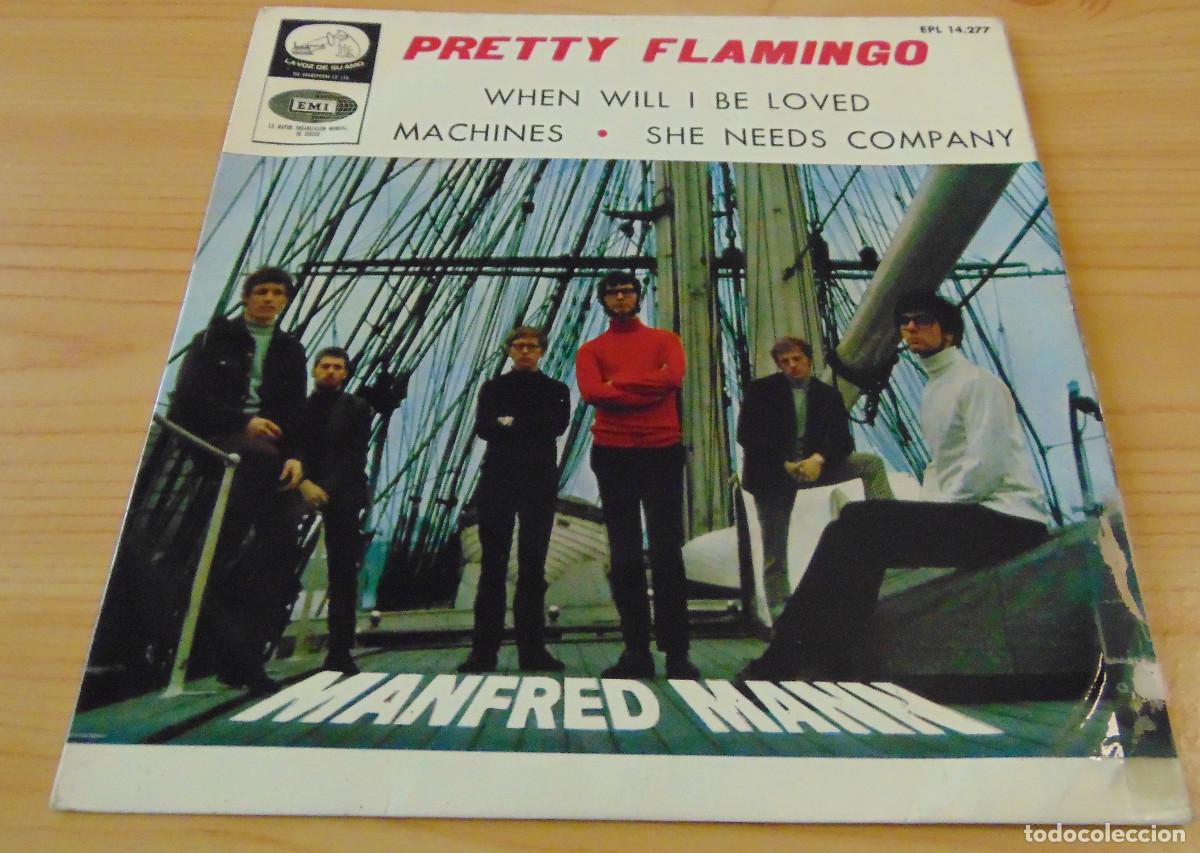 Discos de vinilo: Manfred Mann &lrm;&ndash; Pretty Flamingo + 3 - EP 1966 - Foto 1