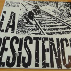 Discos de vinilo: LA RESISTENCIA – EL PRIMER ATAQUE DE LA RESISTENCIA - EDICION LIMITADA VINILO ROJO 2006
