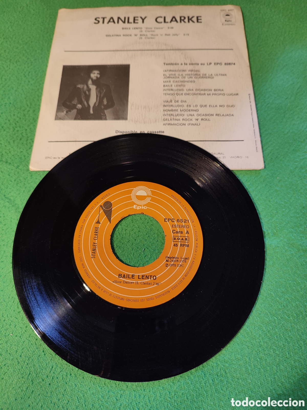 Discos de vinilo: Stanley Clarke - Baile lento - Foto 2