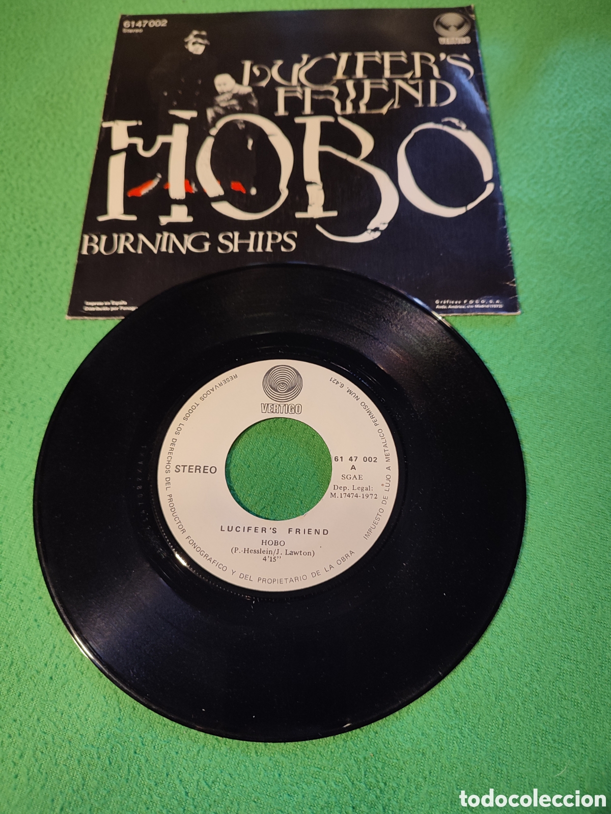 Discos de vinilo: Lucifer Friend - Hobo - Foto 2