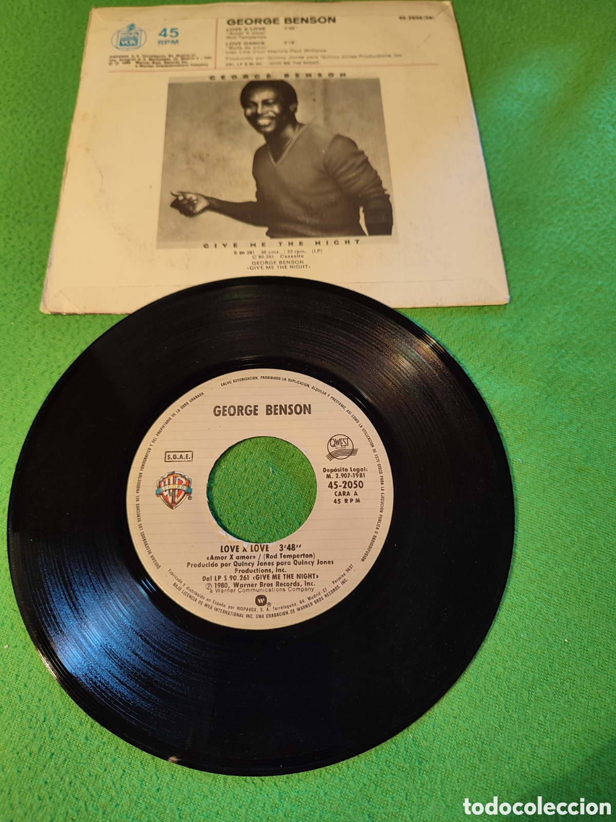 Discos de vinilo: George Benson - Love x Love - Foto 2