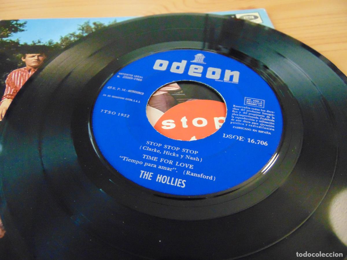 Discos de vinilo: The Hollies &ndash; Stop Stop Stop + 3 - EP ODEON 1966 - Foto 3