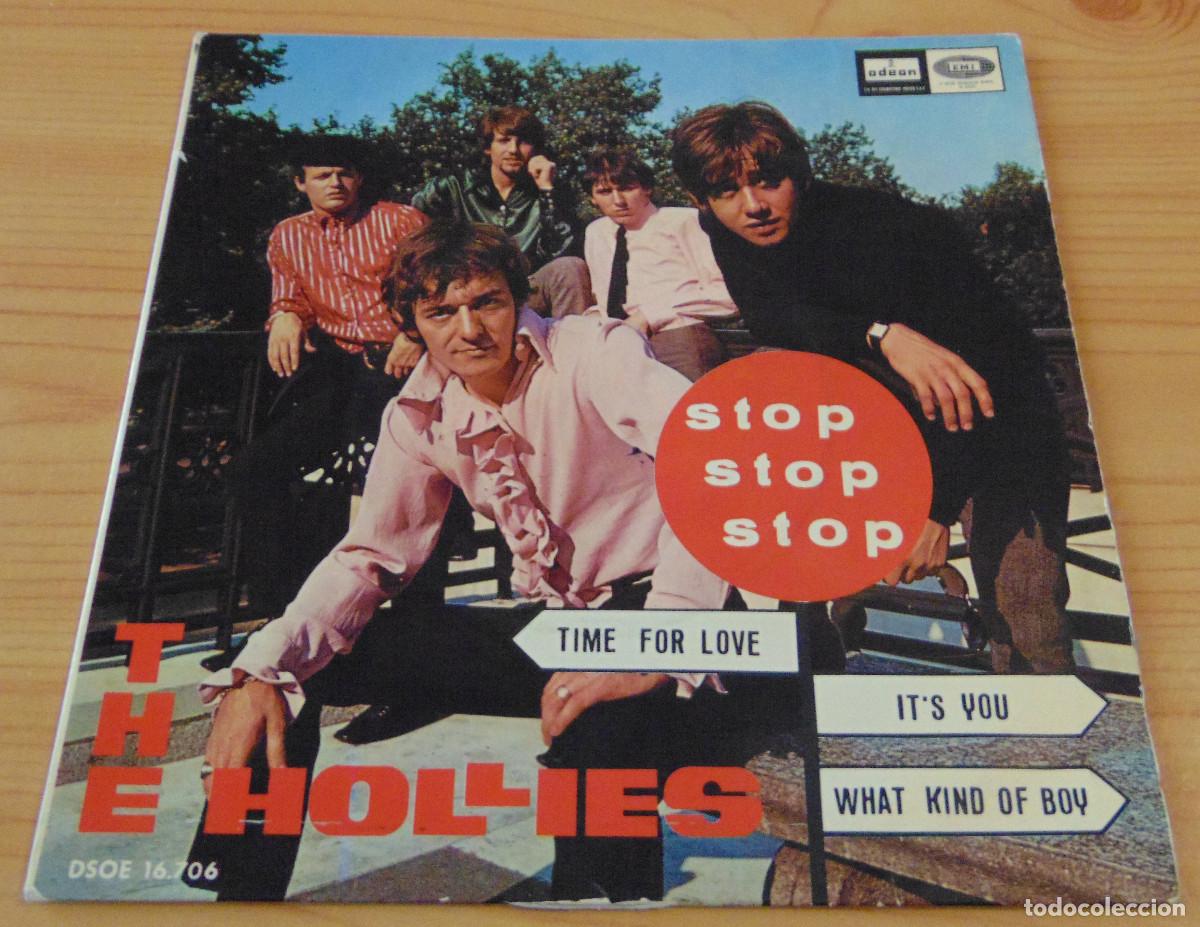 Discos de vinilo: The Hollies &ndash; Stop Stop Stop + 3 - EP ODEON 1966 - Foto 1