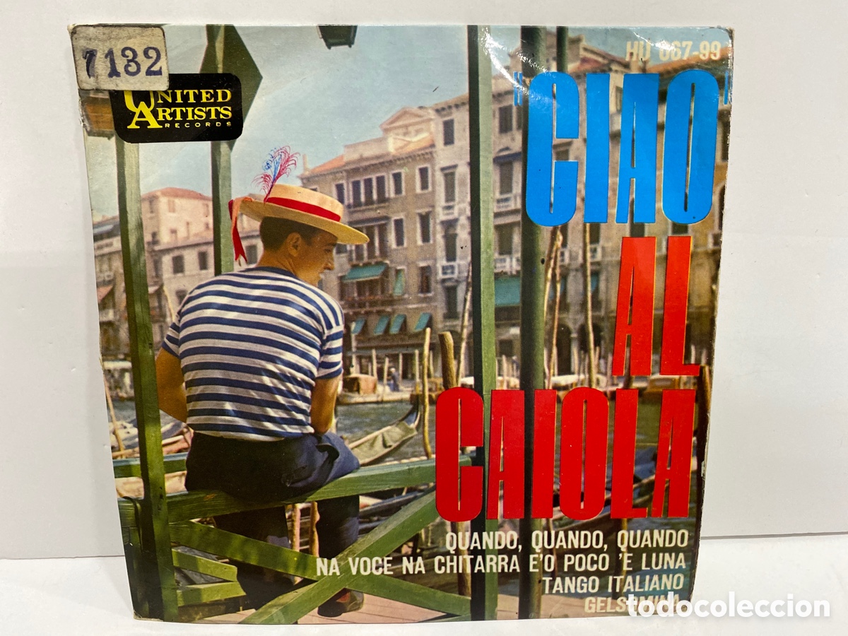 Discos de vinilo: Al Caiola - Ciao EP (7&rdquo;, EP) - Foto 1