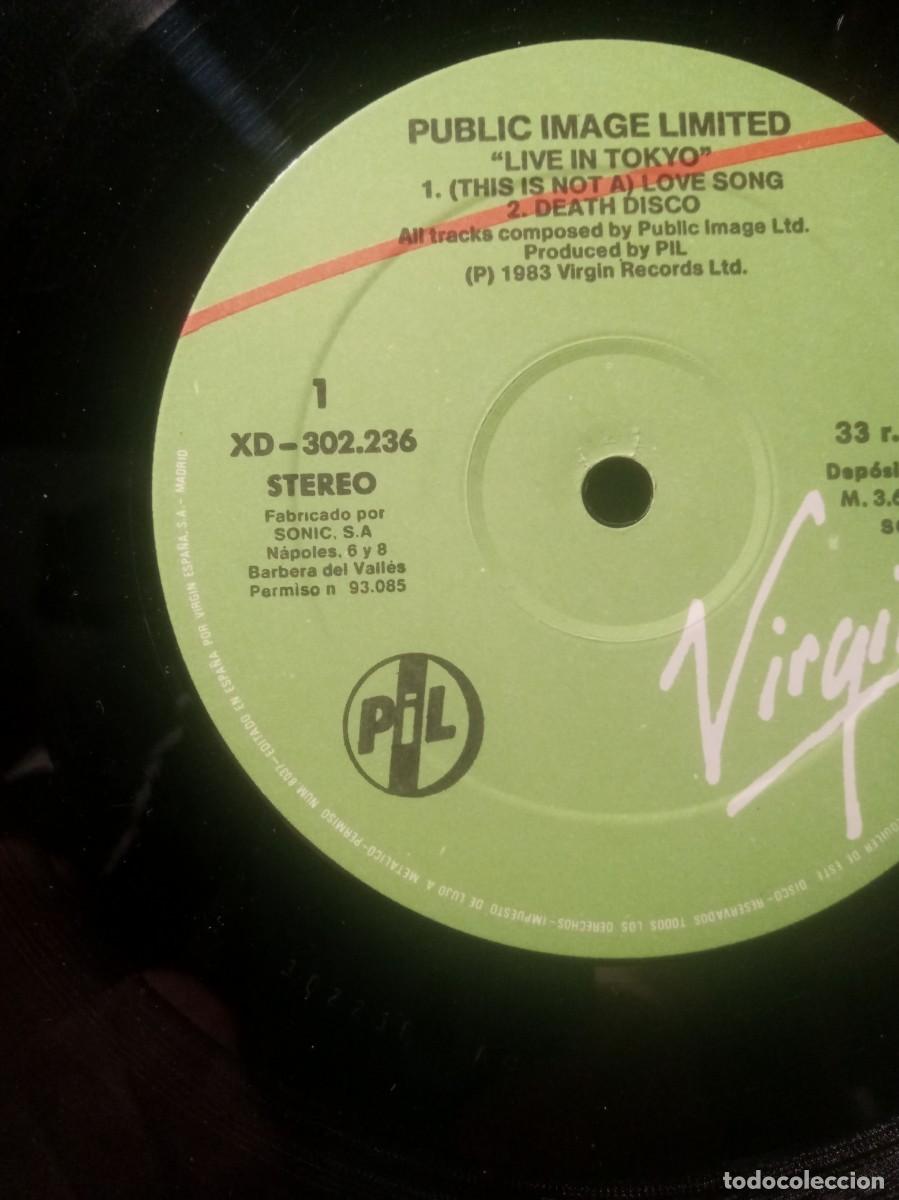 Discos de vinilo: P.I.L-LIVE IN TOKYO. - Foto 4