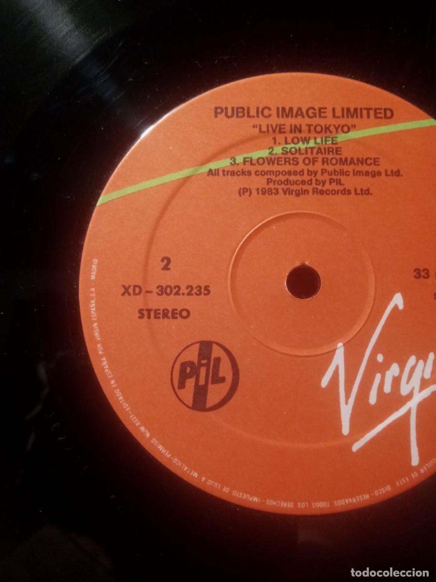 Discos de vinilo: P.I.L-LIVE IN TOKYO. - Foto 5