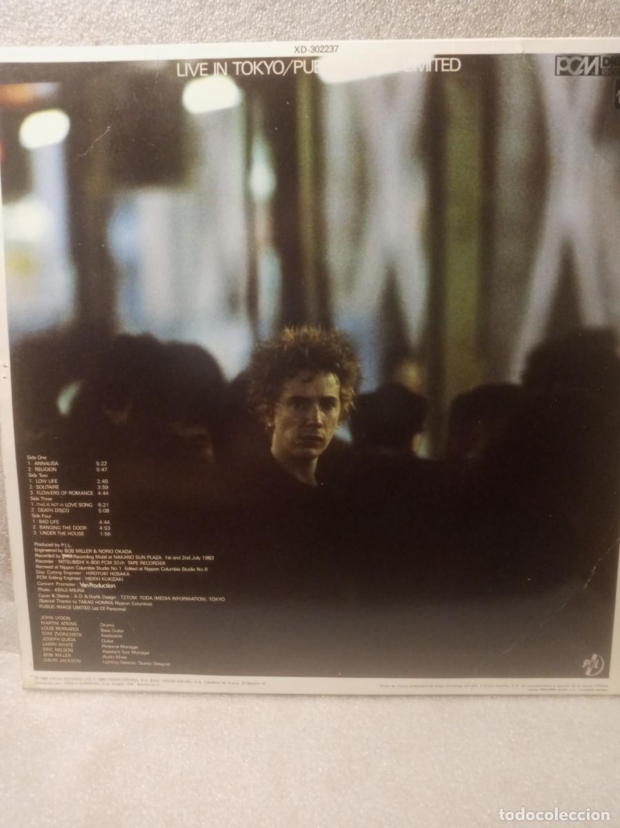 Discos de vinilo: P.I.L-LIVE IN TOKYO. - Foto 6