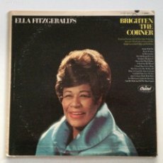 Discos de vinilo: ELLA FITZGERALD ‎– BRIGHTEN THE CORNER , USA 1967 CAPITOL RECORDS COPIA PROMOCION