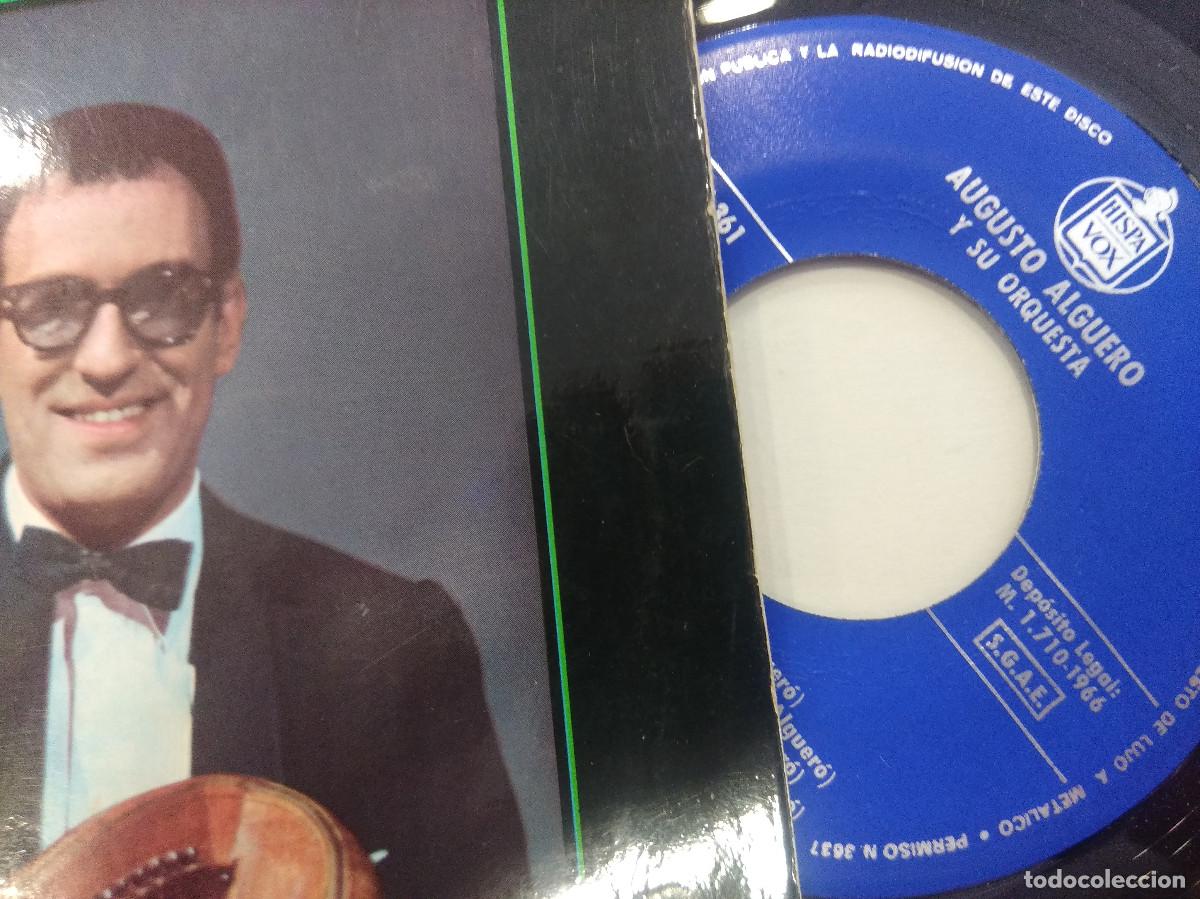 Discos de vinilo: AUGUSTO ALGUERO/CABRIOLA/SINGLE. - Foto 2