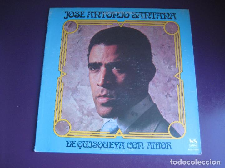 Disques de vinyle: Jose Antonio Santana &lrm;&ndash; De Quisqueya Con Amor - LP WEST SIDE LATINO 1977 - MELODICA LATINA, MARAMBIO
