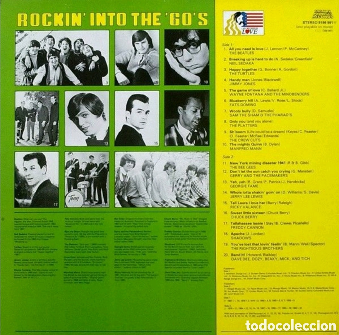 Discos de vinilo: Rockin Into The 60s vinilo - Foto 2