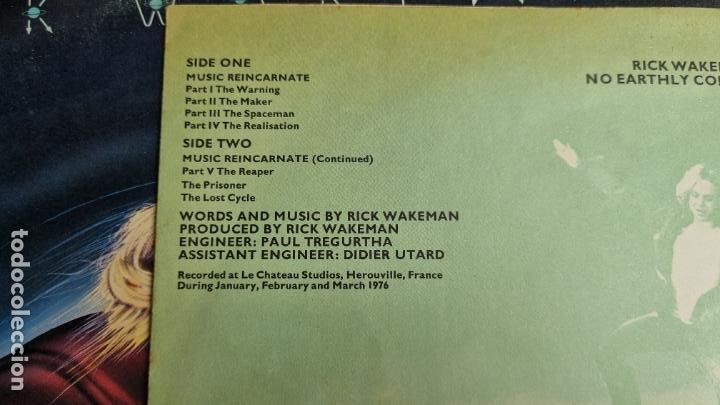 Discos de vinilo: RICK WAKEMAN - NO EARTHLY CONNECTION (VINILO) - Foto 5