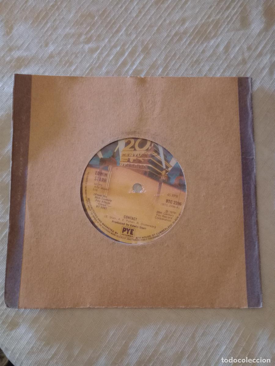 Discos de vinilo: EDWIN STARR CONTACT / DON&acute;T WASTE YOUR TIME - Foto 1