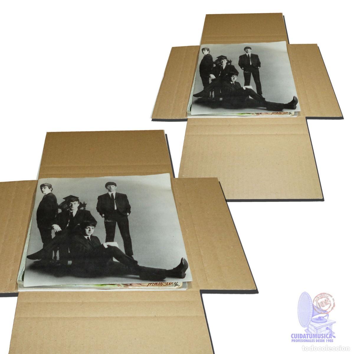 Vinyl-Schallplatten: 100 CAJAS DE CARTON EMBALAJE Y ENVIO DISCOS VINILO PARA ENVIAR DE 1 A 12 SINGLES 7 Y EP