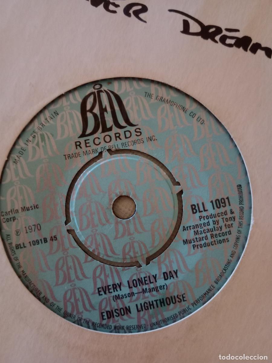 Discos de vinilo: EDISON LIGHTHOUSE / LOVE GROWS edicion inglesa - Foto 3