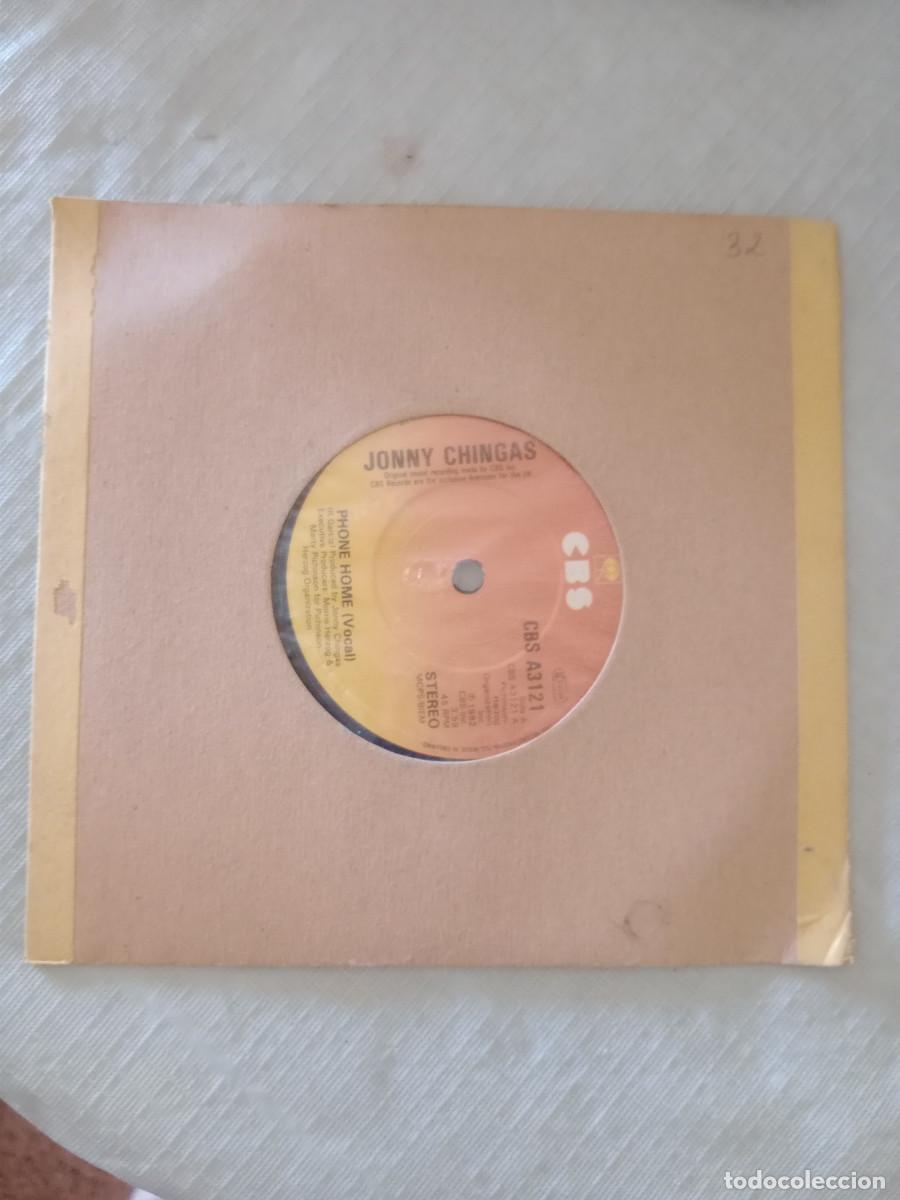 Discos de vinilo: JONNY CHINGAS / PHONE HOME edicion inglesa - Foto 1