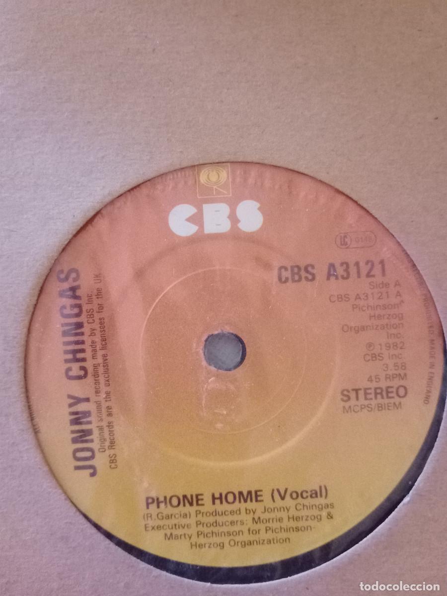 Discos de vinilo: JONNY CHINGAS / PHONE HOME edicion inglesa - Foto 2