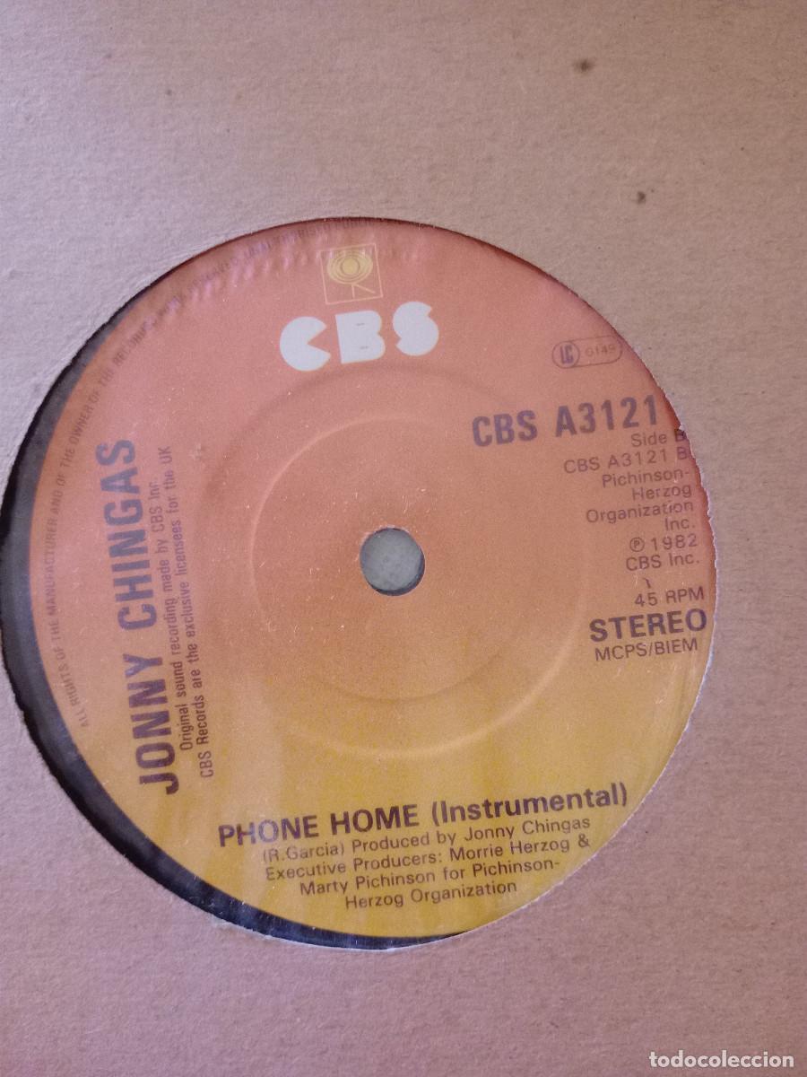 Discos de vinilo: JONNY CHINGAS / PHONE HOME edicion inglesa - Foto 3