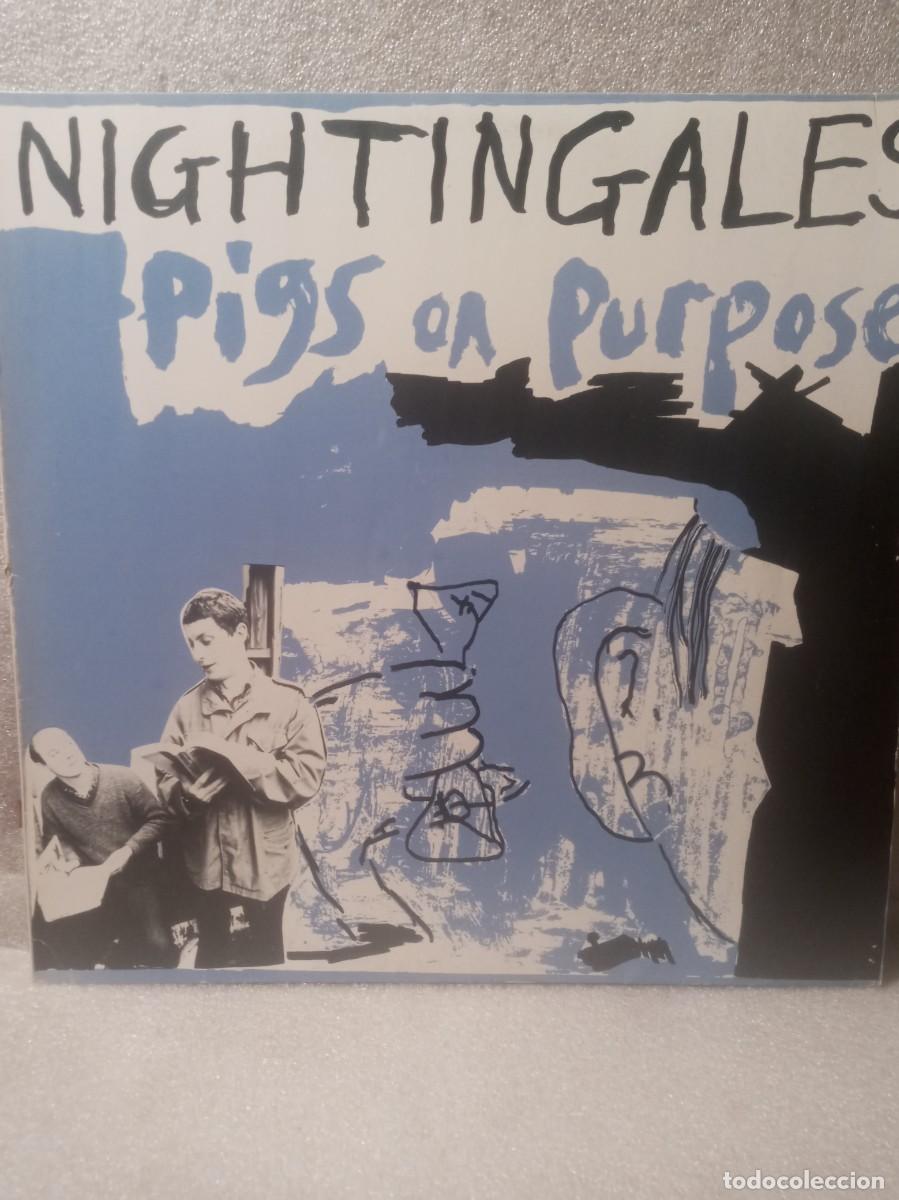 Discos de vinilo: NIGHTINGALES-PIGS ON PURPOSE. - Foto 1