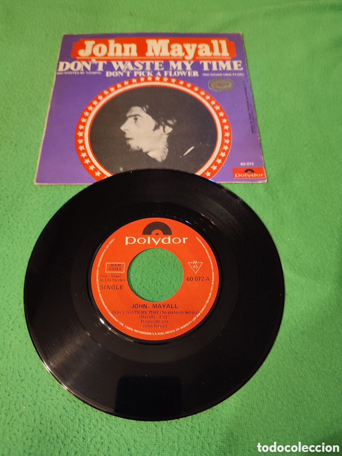 Discos de vinilo: John Mayall - Dont waste My time - Foto 2