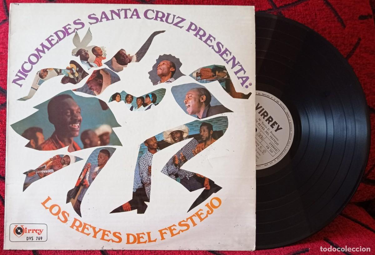 Discos de vinilo: NICOMEDES SANTA CRUZ ** Los Reyes Del Festejo ** VINILO ORIGINAL PERU LP