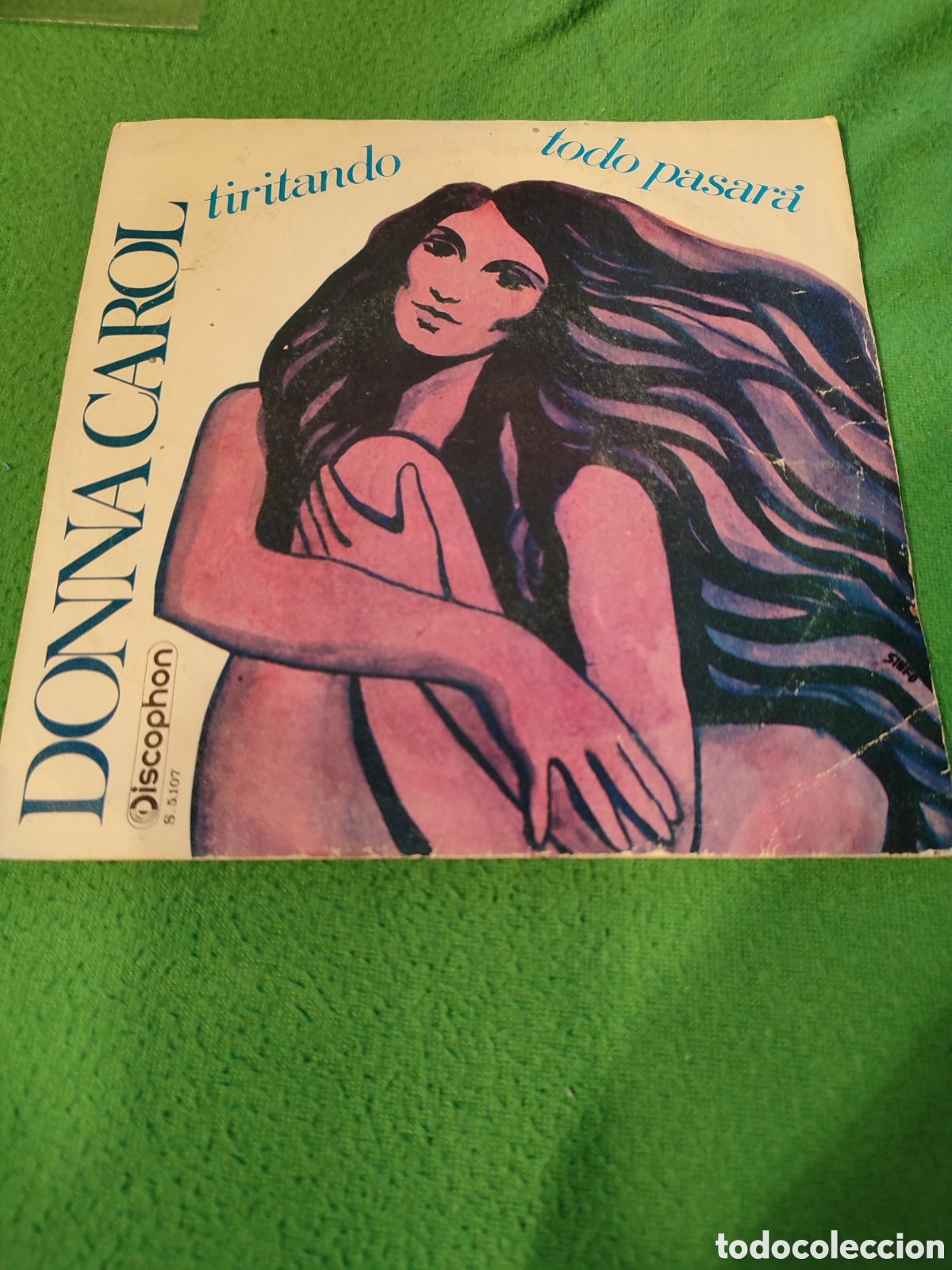 Discos de vinilo: Donna Carol - Tiritando - Foto 1