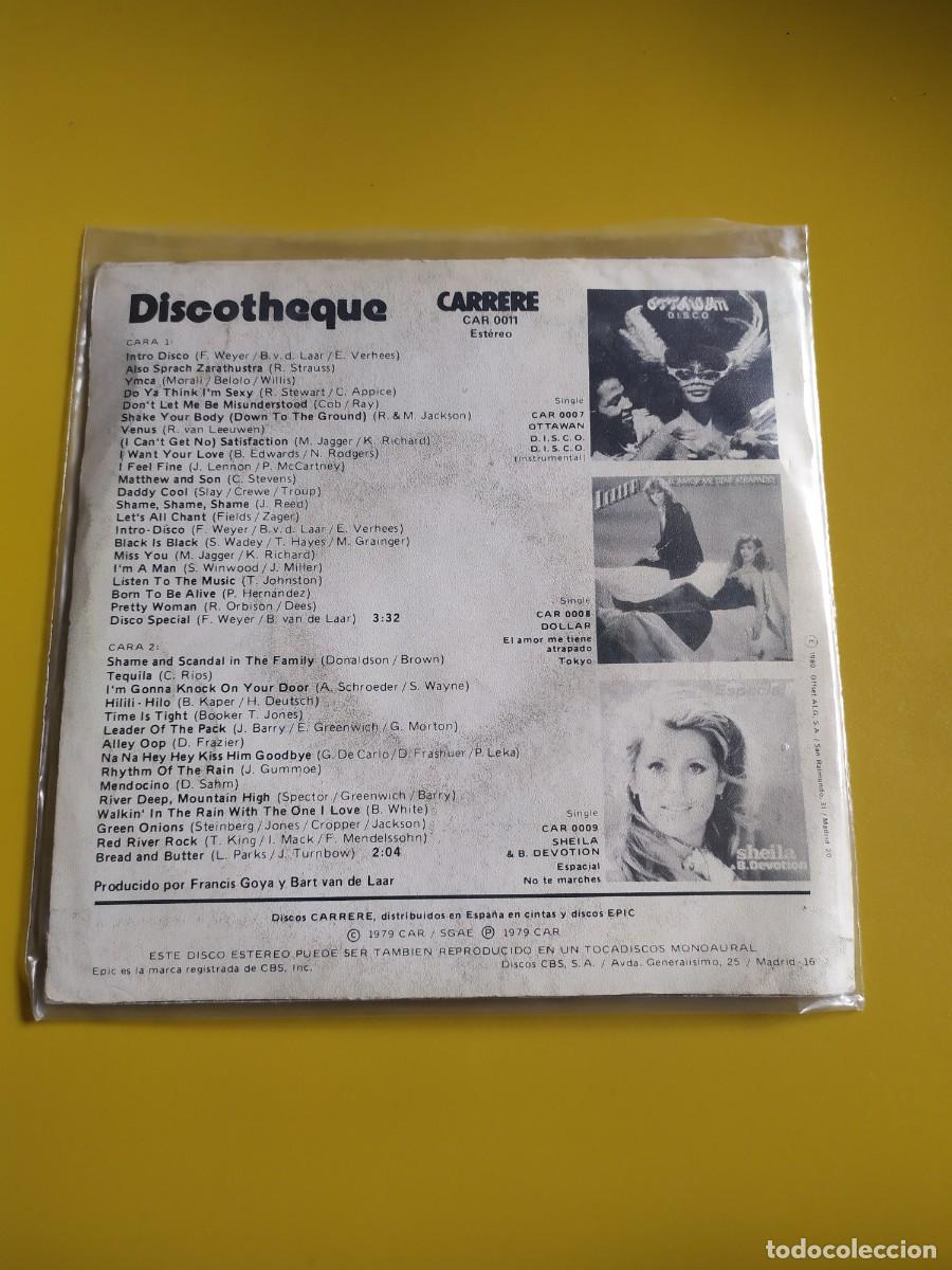 Discos de vinilo: Discotheque - Intro disco 1979 - Foto 2