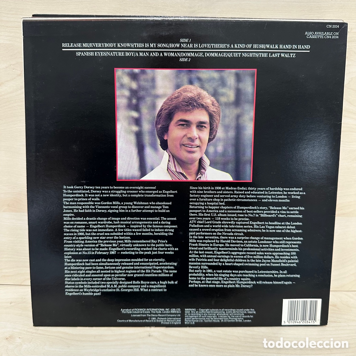 Discos de vinilo: Engelbert Humperdinck - Release Me (LP, Comp) - Foto 2