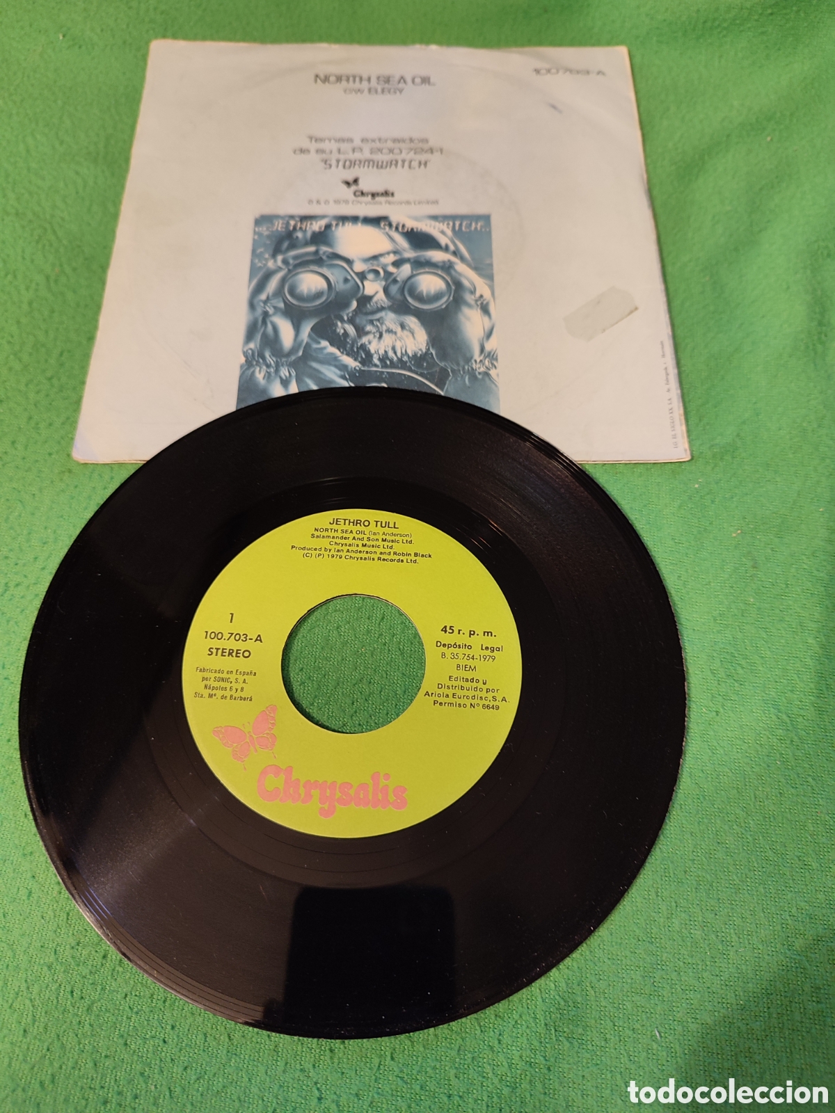 Discos de vinilo: Jethro Tull - North sea oil - Foto 2