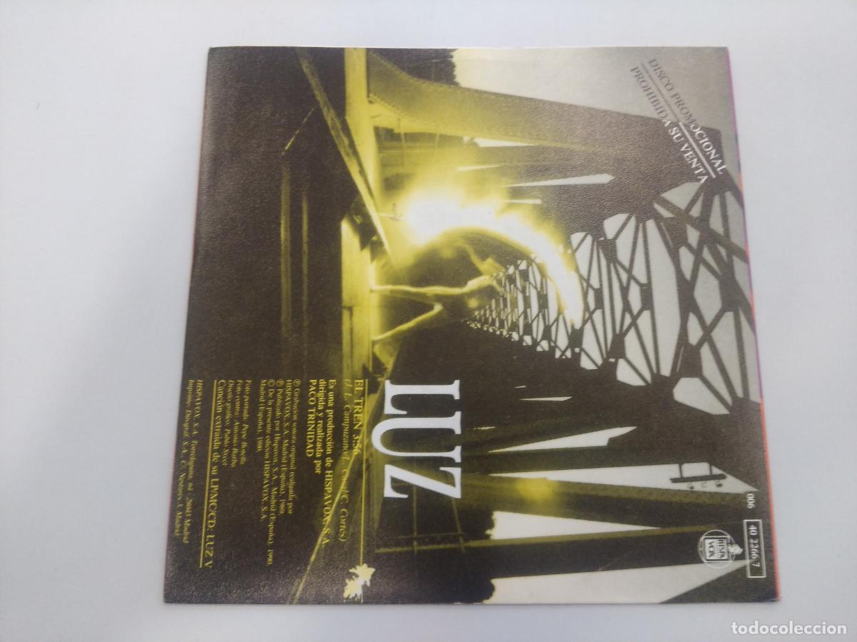Discos de vinilo: LUZ CASAL/EL TREN/SINGLE. - Foto 3