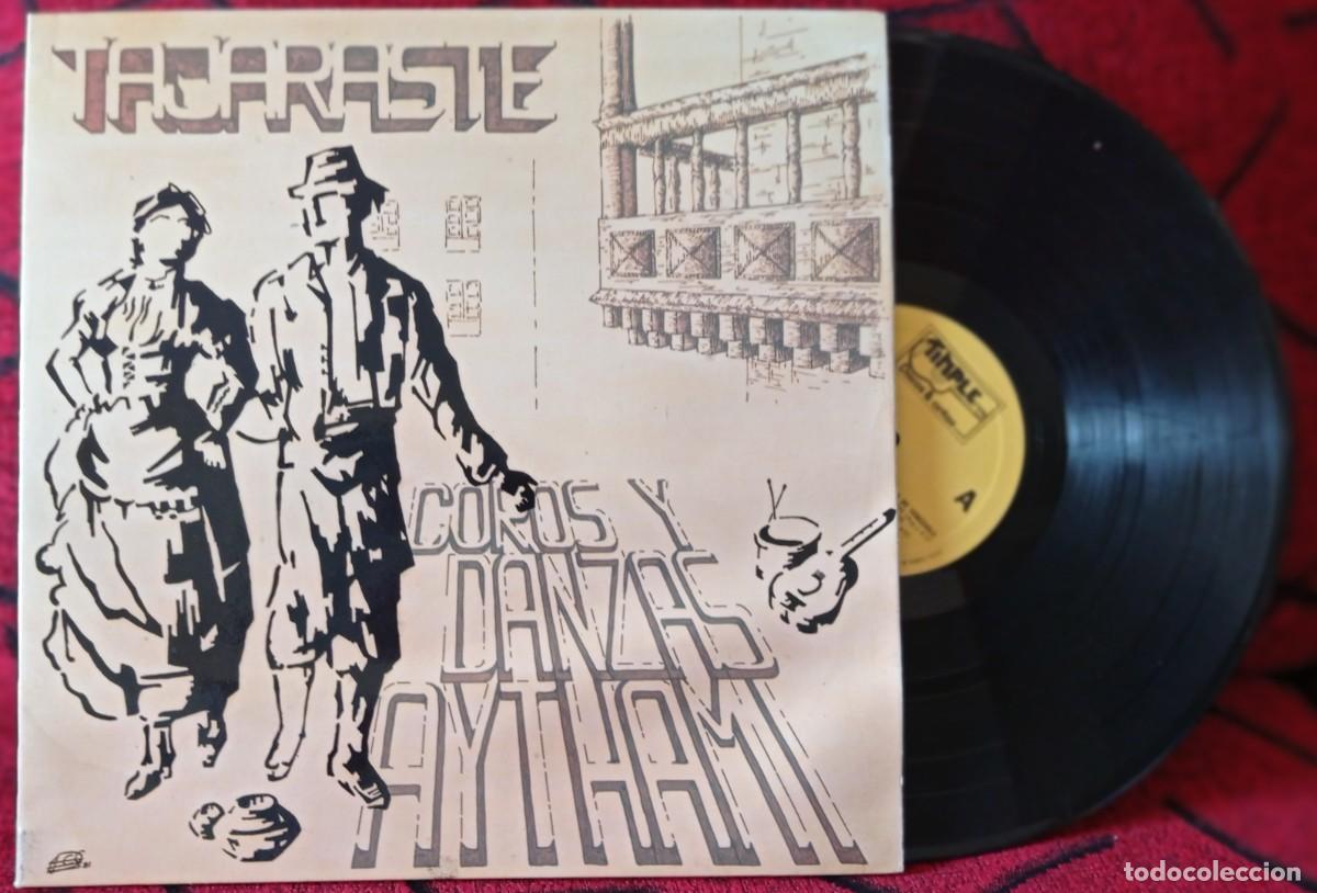 Disques de vinyle: COROS Y DANZAS &rdquo;AYTHAMI&rdquo; DE LA CASA DE VENEZUELA ** TAJARASTE ** VINILO LP 1981