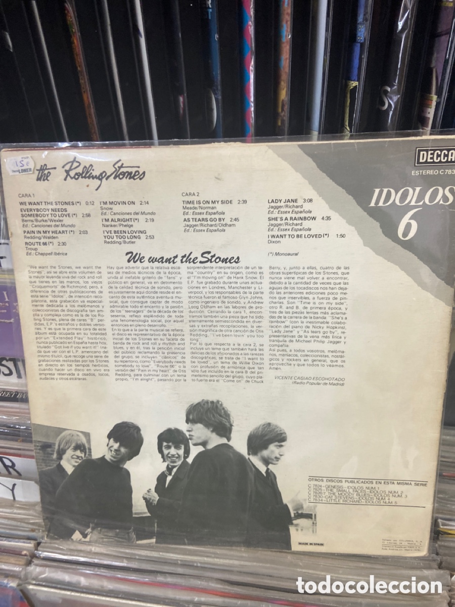 Discos de vinilo: The rolling stones idolos 6 - Foto 2