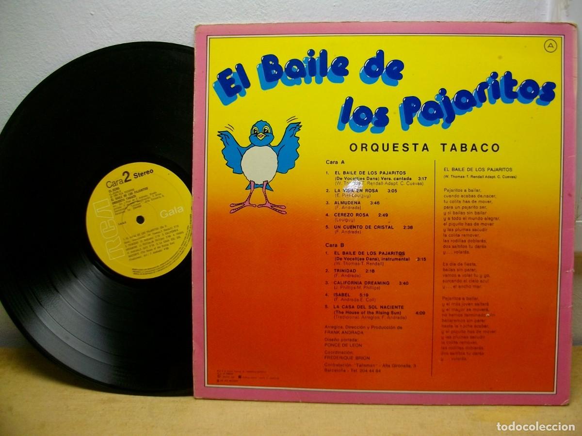 Discos de vinilo: Orquesta Tabaco &ndash; El Baile De Los Pajaritos LP - Foto 2