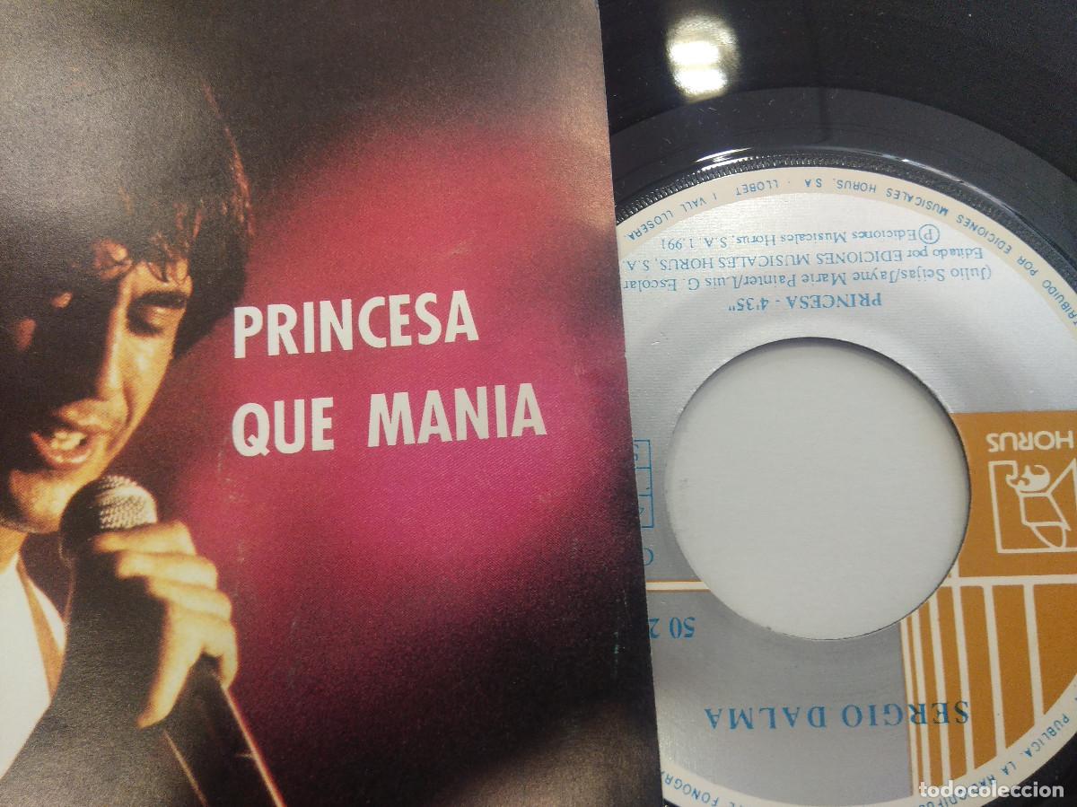 Discos de vinilo: SERGIO DALMA/PRINCESA/SINGLE. - Foto 2