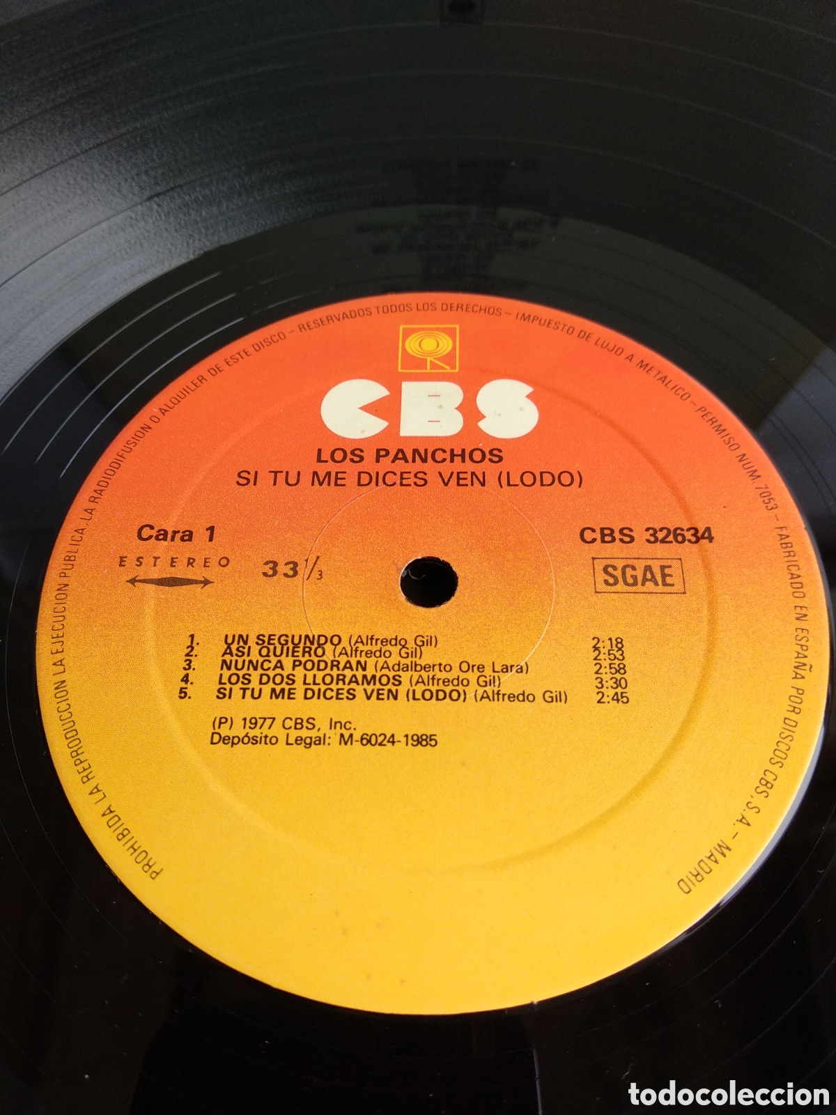 Discos de vinilo: LOS PANCHOS, SPAIN, CBS, 1977, J.1 - Foto 3