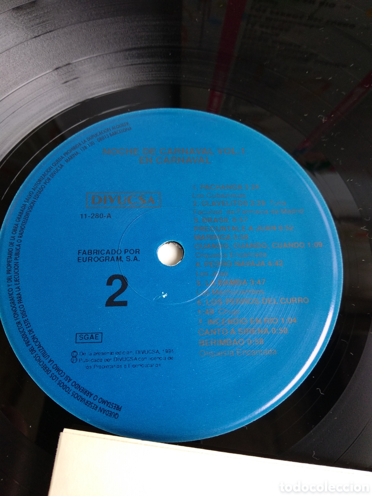 Discos de vinilo: CARNAVAL, SPAIN, DIVUCSA, 1994, J.1 - Foto 7