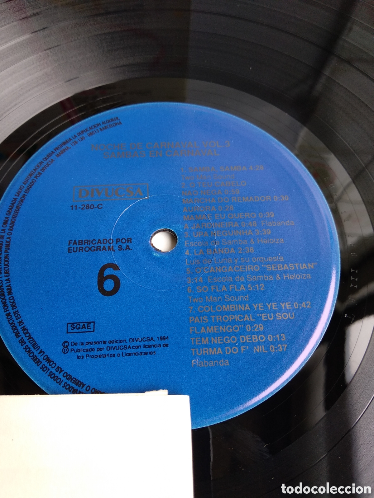Discos de vinilo: CARNAVAL, SPAIN, DIVUCSA, 1994, J.1 - Foto 8